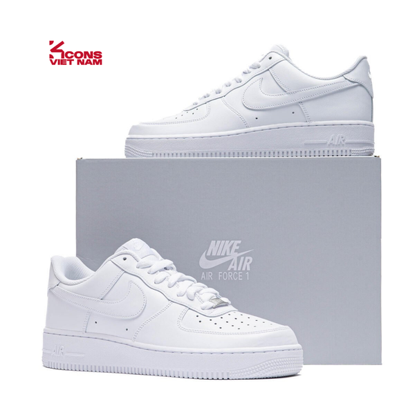 [ĐỘC QUYỀN ONLINE] Giày Nike Air Force 1 '07 Leather White AF1 DD8959-100