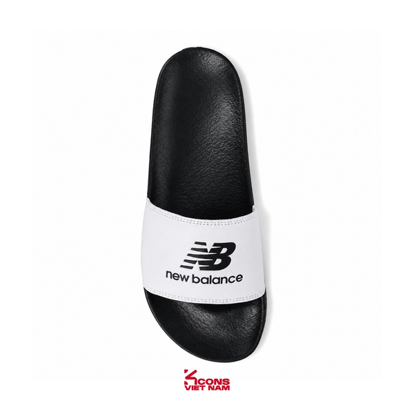 Dép Quai Ngang New Balance 50 V1 Slide Sandal Unisex White/Black SUF050W2