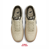 Giày Nike Court Vision Low Leather Khaki/Sequoia-Gum Med Brown HV4506-200