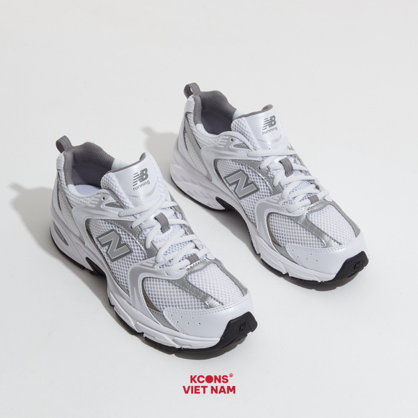 Giày New Balance 530 White Silver MR530AD Công Nghệ Đệm ABZORB