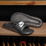 Deal Cuối, Chốt Nhanh! Dép Nike Victori One Slide Black White CN9675-002