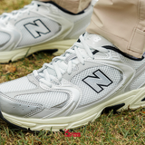 Giày New Balance 530 White Black MR530TA Sneaker Sport Giày Thể Thao Unisex ABZORB Cushioning Thoải Mái Tối Ưu