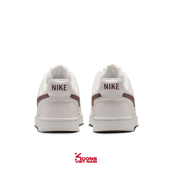 [ĐỘC QUYỀN ONLINE] Giày Nike Court Vision Low Burgundy Crush White Leather DH3158-012