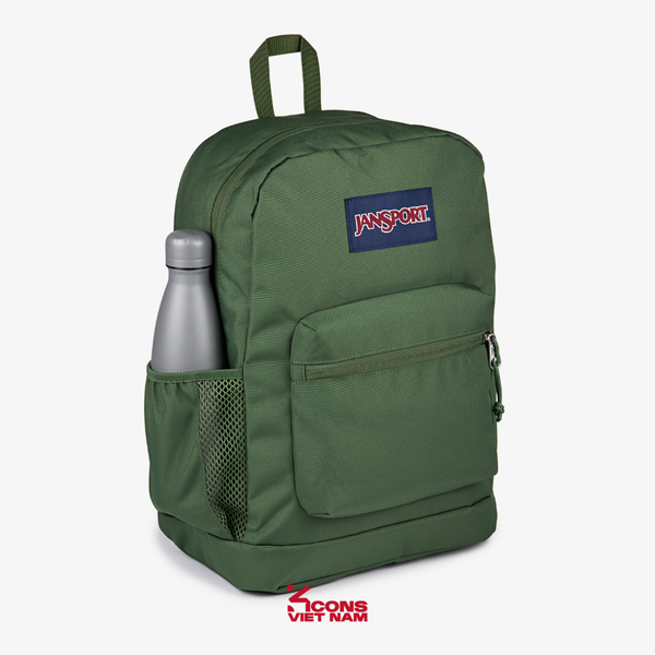 Balo JanSport Cargo Green Cross Town Plus Chính Hãng Unisex Đi Học, Đi Làm – JS0A7ZN-ZKM1
