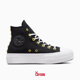 Deal Cuối – Chốt Nhanh! Giày Converse Chuck Taylor All Star Canvas Platform Studded Black High Top A05453C