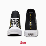 Deal Cuối – Chốt Nhanh! Giày Converse Chuck Taylor All Star Canvas Platform Studded Black High Top A05453C