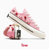 Deal Cuối – Chốt Nhanh! Giày Converse Chuck Taylor 1970s Roses Pink Low Top A13649C