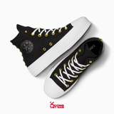 Deal Cuối – Chốt Nhanh! Giày Converse Chuck Taylor All Star Canvas Platform Studded Black High Top A05453C