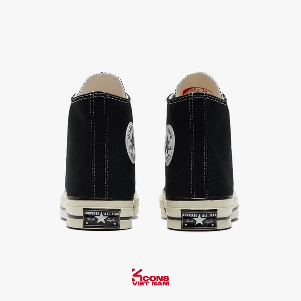 Giày Converse Chuck Taylor 1970 Black High Top 162050C