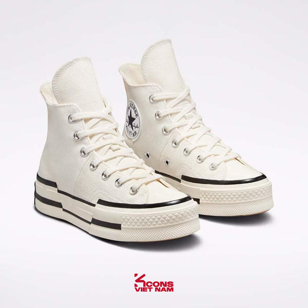 Giày Converse Chuck Taylor 1970 Plus White High Top A00915C Canvas