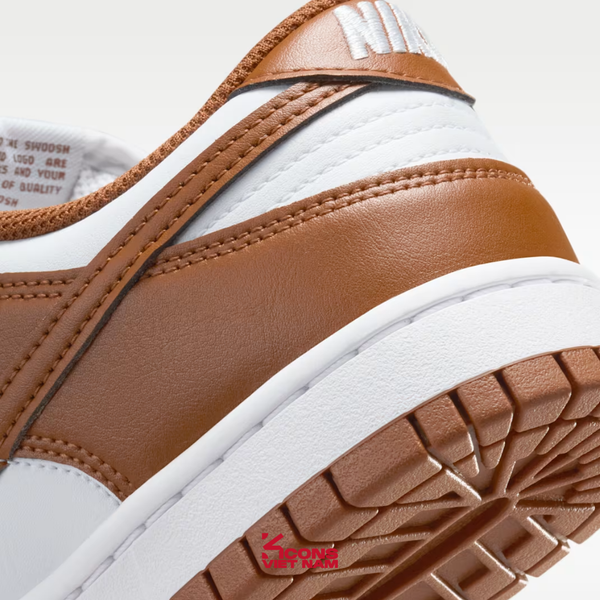 Deal Cuối - Chốt Nhanh! Giày Nike Dunk Low Sail White Light British Tan IM6572-101 Leather