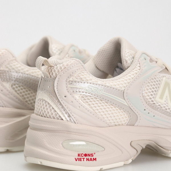 🔥Deal Cuối, Chốt Nhanh! Giày New Balance 530 Beige Moonbeam MR530AA1 Đệm ABZORB Thoải Mái