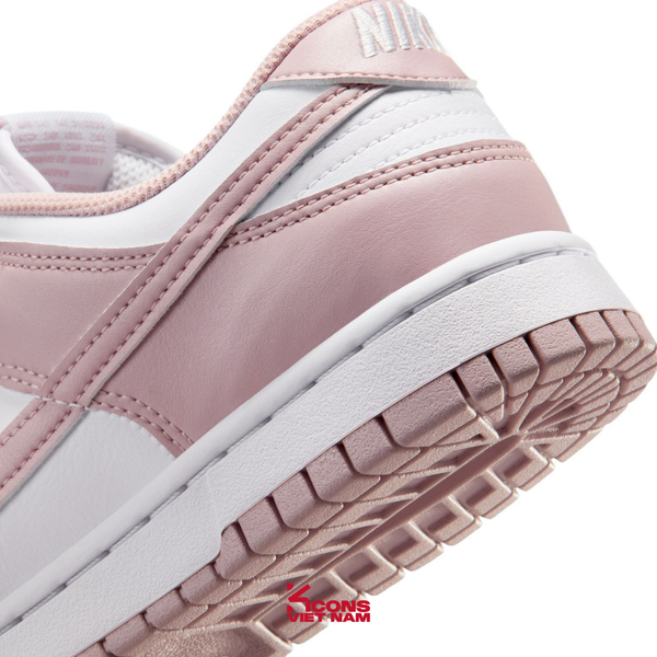 Giày Nike Dunk Low Leather White Particle Rose IM6572-103 Sneaker Thể Thao Thời Trang Retro
