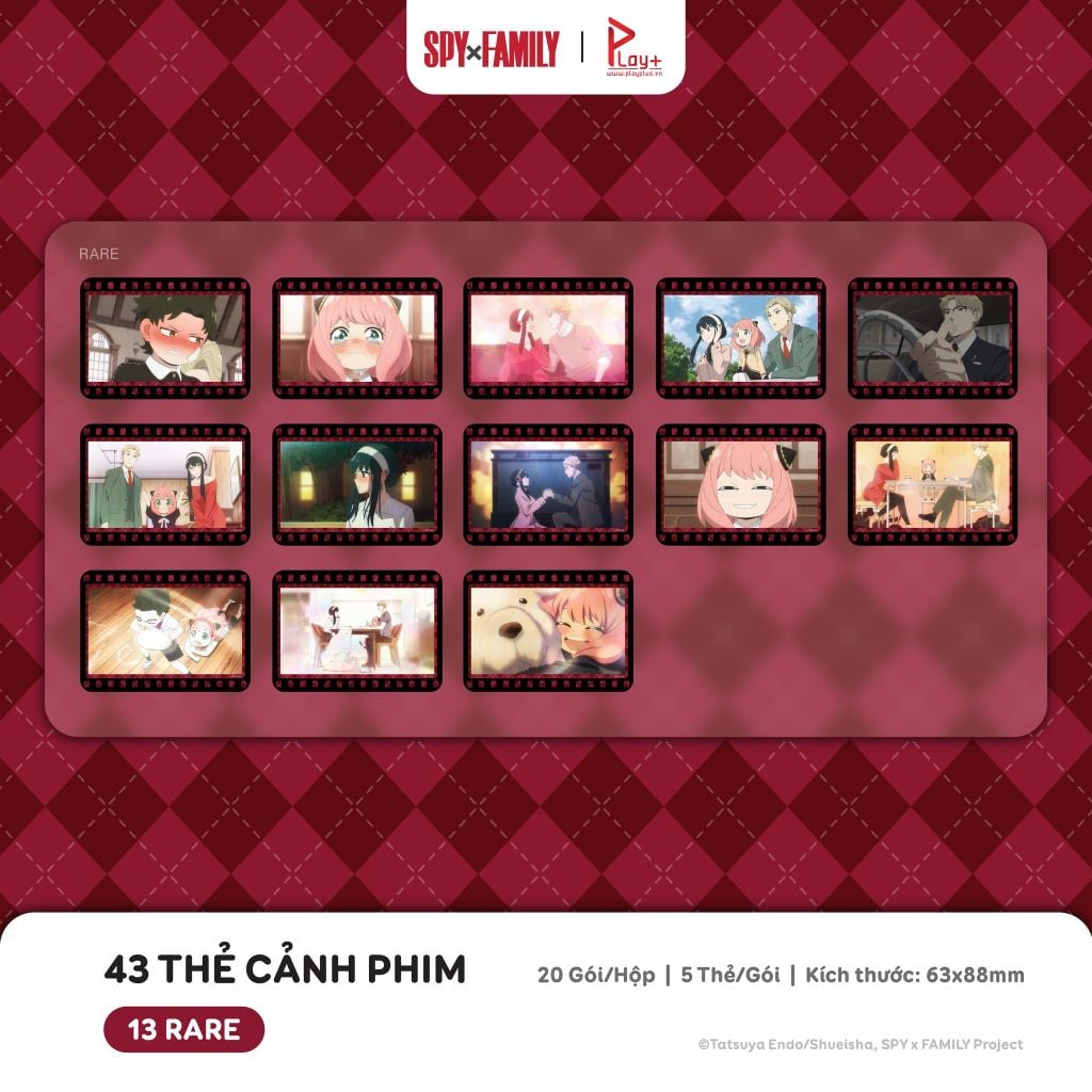 Thẻ sưu tầm Spy x Family: Card Collection