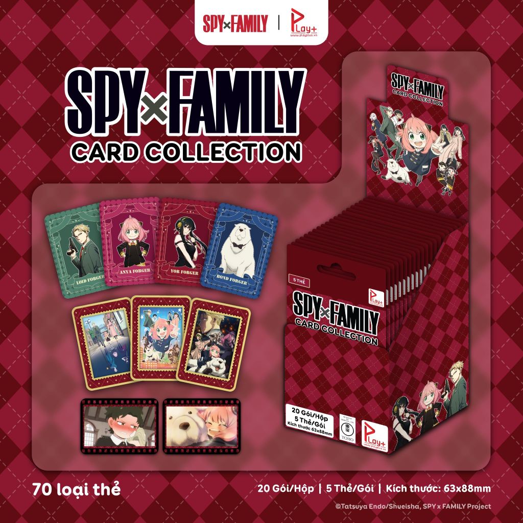 Thẻ sưu tầm Spy x Family: Card Collection