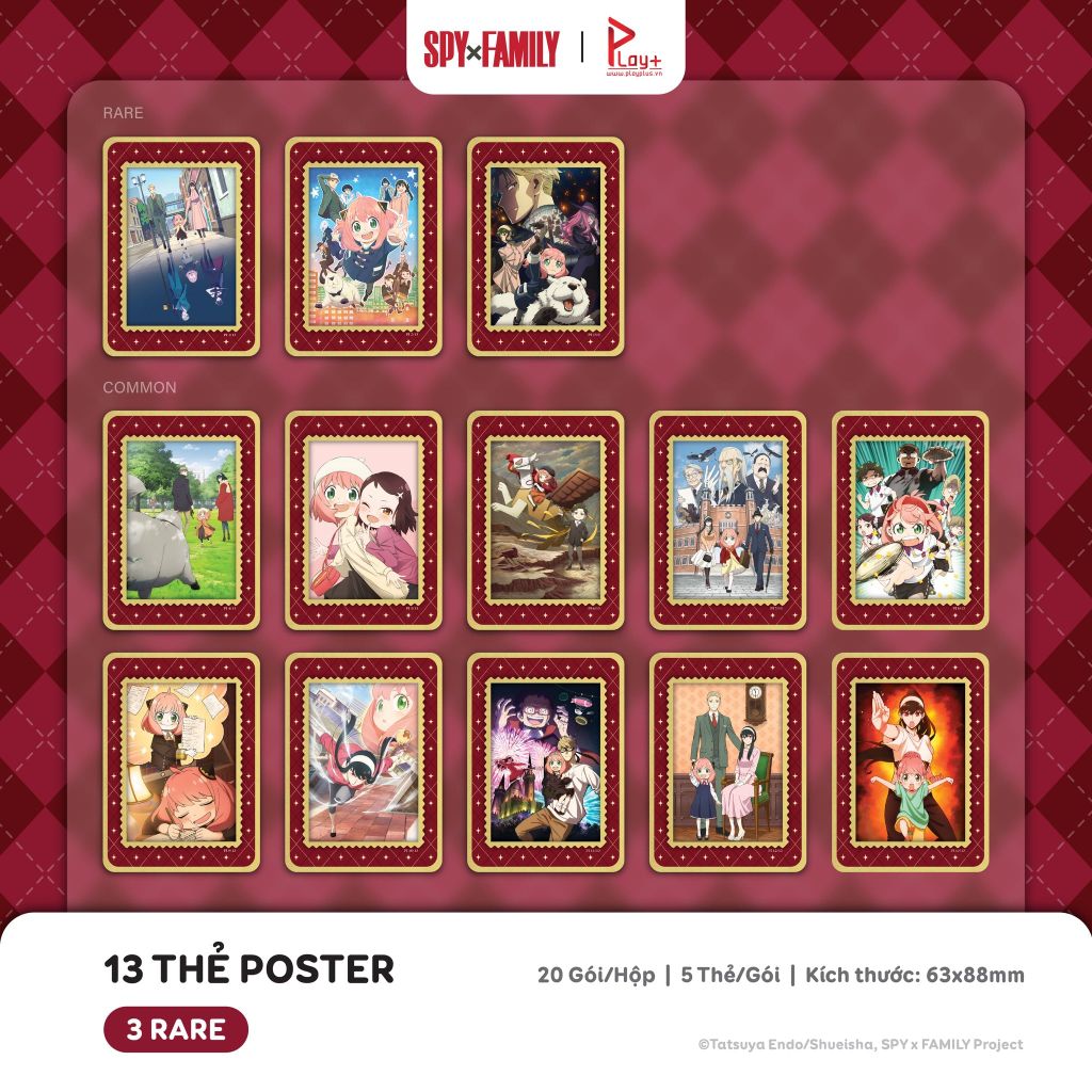 Thẻ sưu tầm Spy x Family: Card Collection