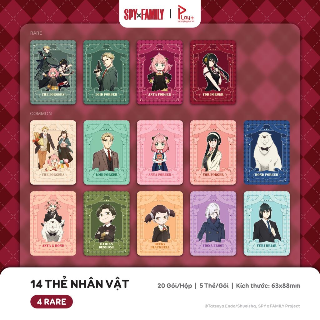 Thẻ sưu tầm Spy x Family: Card Collection