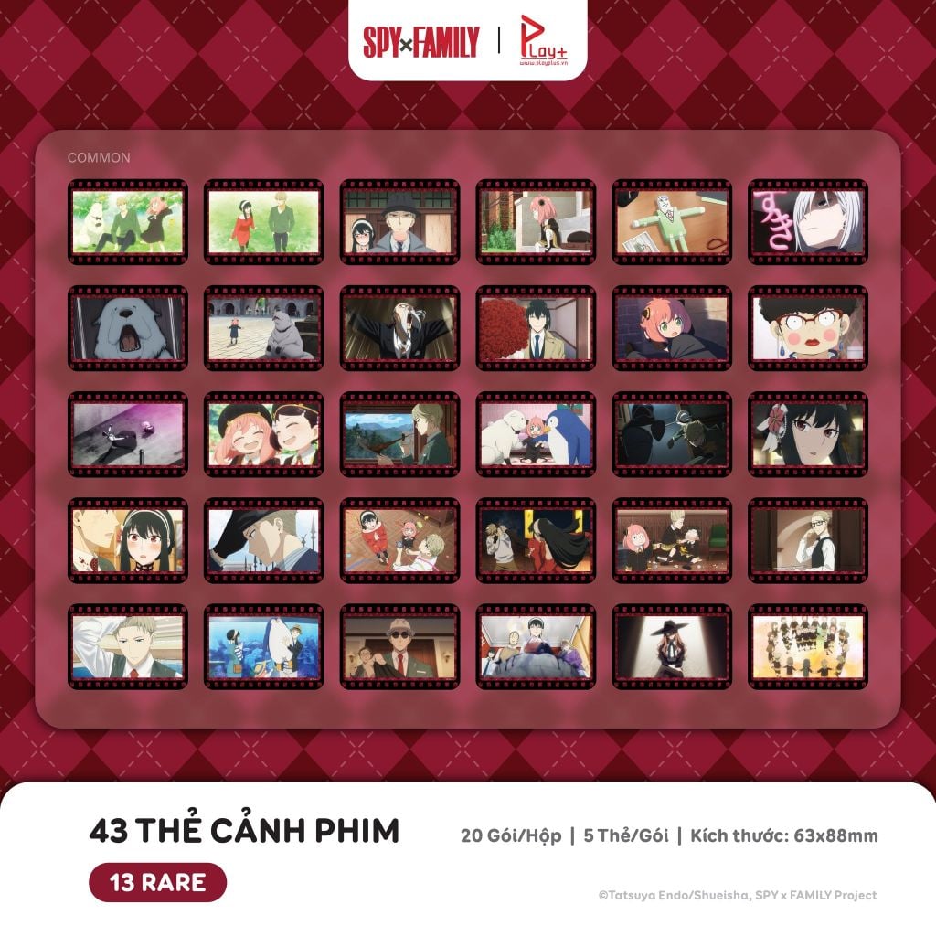 Thẻ sưu tầm Spy x Family: Card Collection