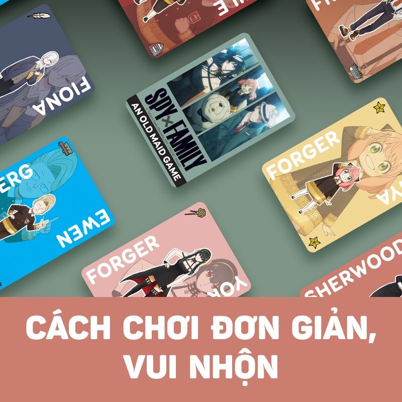 Spy x Family: An Old Maid Game