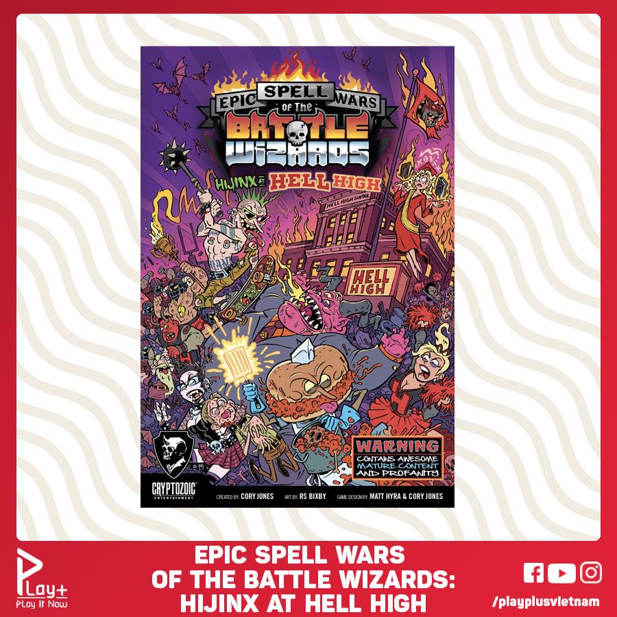 Epic Spell Wars of the Battle Wizards: Hijinx at Hell High