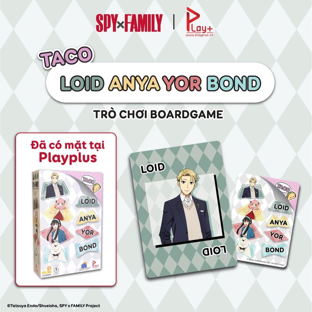 Taco Loid Anya Yor Bond