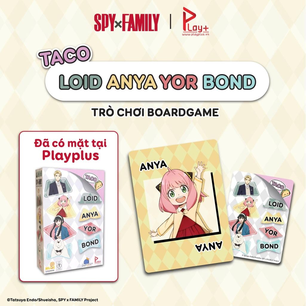 Taco Loid Anya Yor Bond
