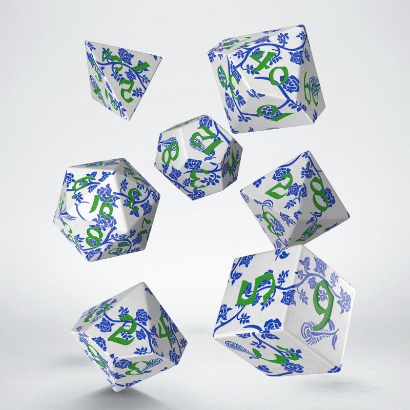 Full Art Dice® Set: Porcelain