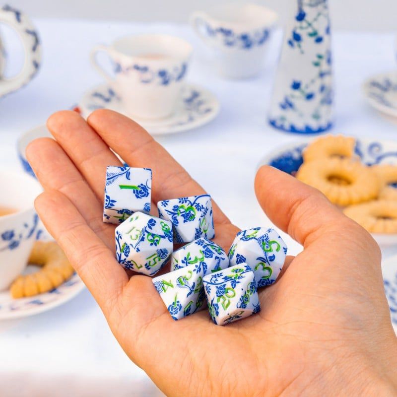 Full Art Dice® Set: Porcelain