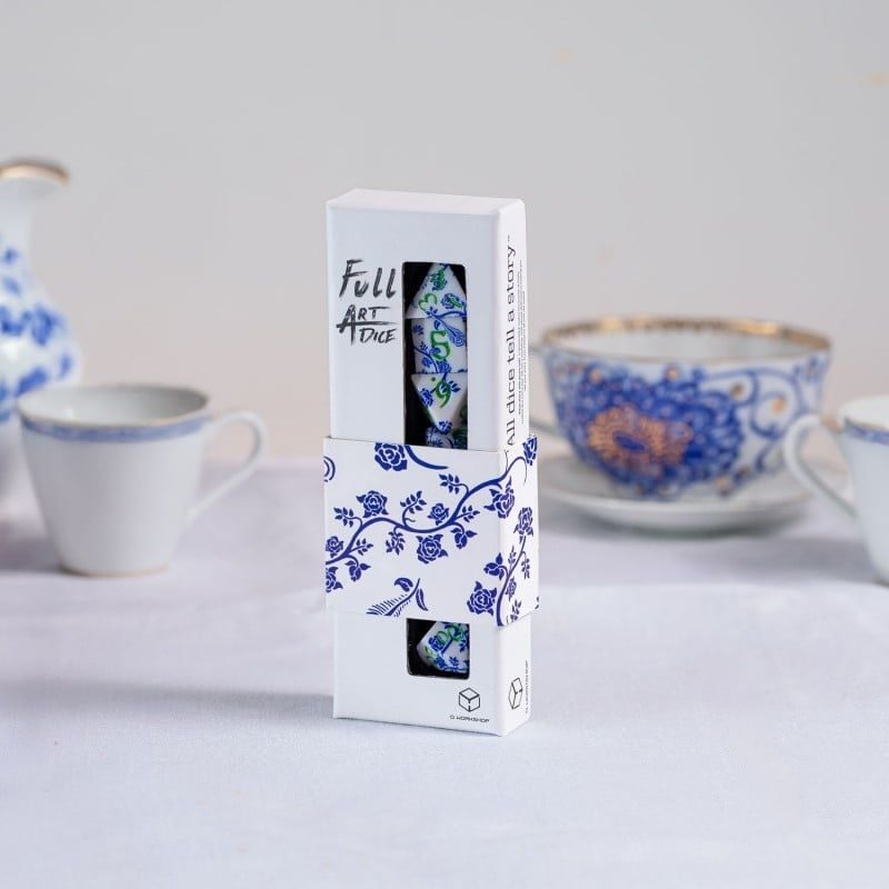 Full Art Dice® Set: Porcelain