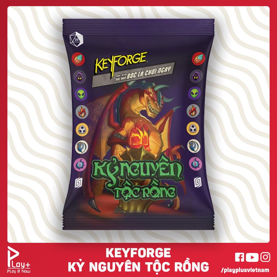 BỘ BÀI KEYFORGE MÙA 10 – KỶ NGUYÊN TỘC RỒNG