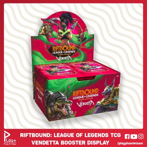 Riftbound: League of Legends TCG Vendetta Booster Display