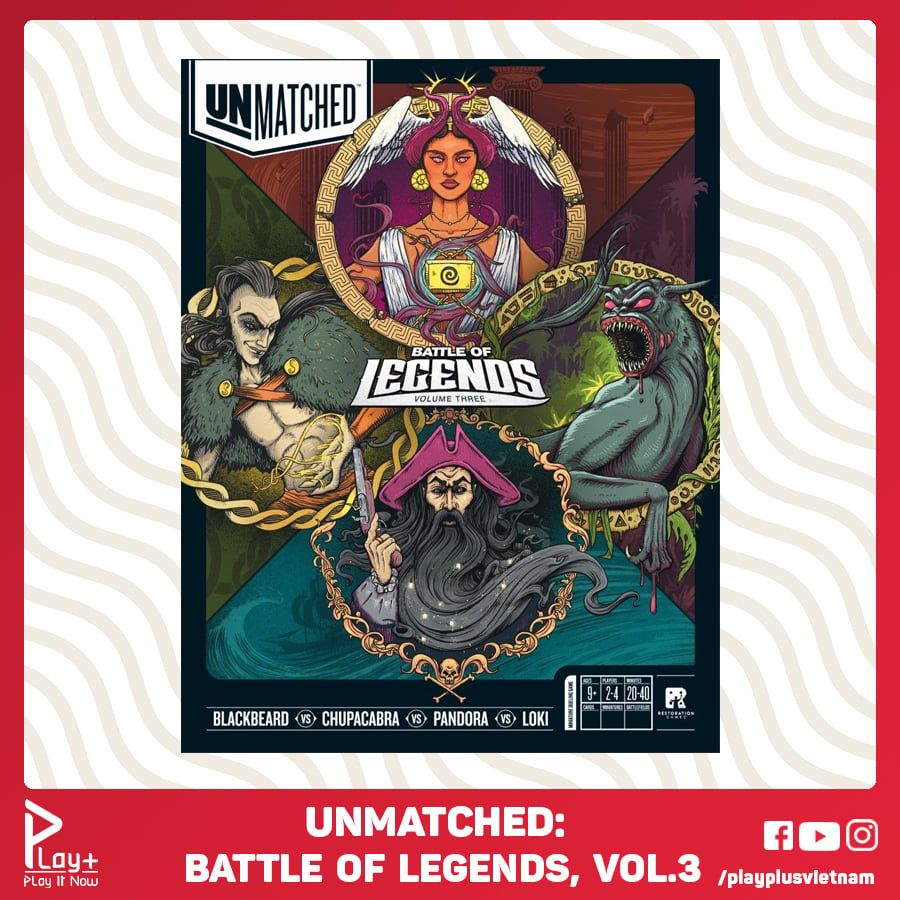 Unmatched: Battle of Legends Vol. 3
