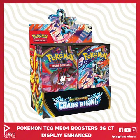 Pokemon TCG Mega Evolution - Chaos Rising ME04 Boosters