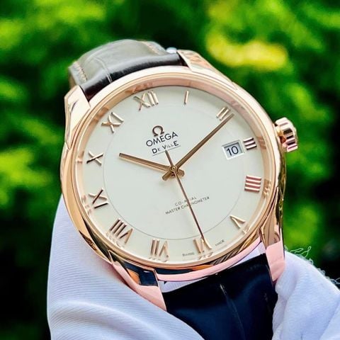 Đồng hồ Omega De Ville 431.53.41.21.02.001 41 mm 18k gold solid
