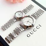 Đồng hồ Gucci couple diamond trắng