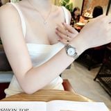 Đồng hồ Gucci couple diamond trắng