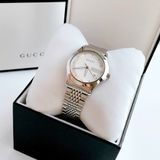 Đồng hồ Gucci couple diamond trắng