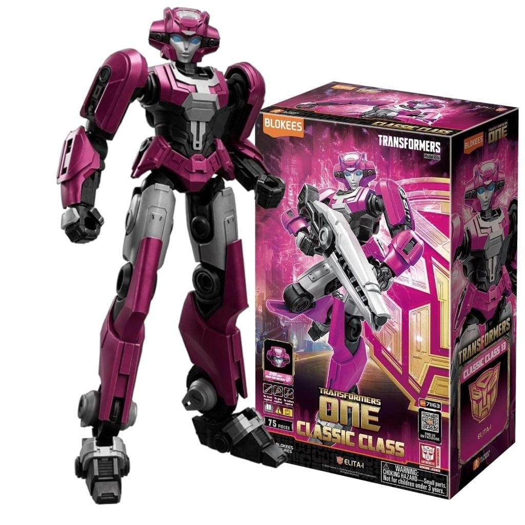  Mô hình lắp ráp có đèn serries Transformers Classic Class(CC) 13 ONE Alita (Luminous Eyes) Blokees 71163 
