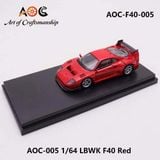  Mô hình xe Ferarri LBWK F40 Red tỉ lệ 1:64 Art of Craftsmanship AOC-F40-005 