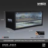 Hộp trưng bày container mô phỏng Underground Parking Garage Scene tỉ lệ 1:64 MoreArt MBOX MB400226 