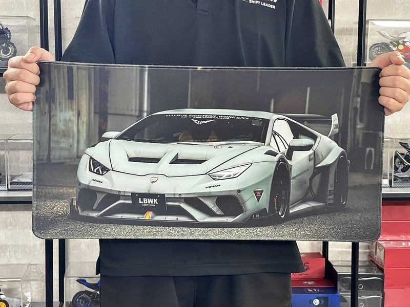  Phụ kiện Thảm lót chống trượt chủ đề siêu xe Race board F1 kích thước 30x60cm Autono1 PT132A 