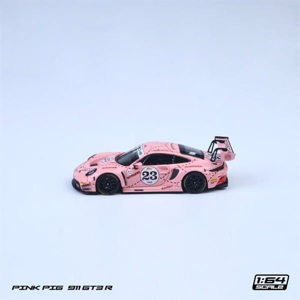  Mô hình xe Porsche 911 GT3 R Pink Pig Livery tỉ lệ 1:64 Star race SR64043 