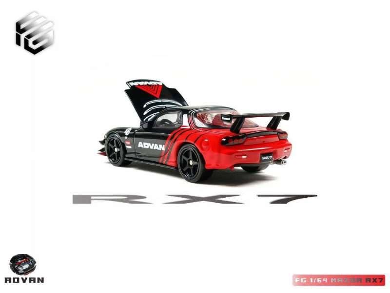  Mô hình xe Mazda RX-7 FD3S tỉ lệ 1:64 FG model 640005 