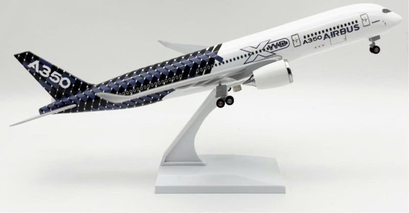  Mô hình máy bay XWB Airbus A350 Airlines 30CM MB30061 