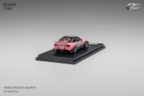  Mô hình xe Nissan 180SX Rocket Bunny pink tỉ lệ 1:64 Micro Turbo MT6407C4 
