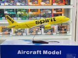  Mô hình máy bay Spirit Airbus A320 Neo có bánh xe kích thước 47cm no led MB47115 