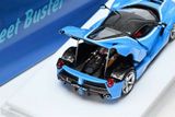  Mô hình xe Ferrari F150 Aperta Cavallino Baby Blue tỉ lệ 1:64 Street Buster OT64750 