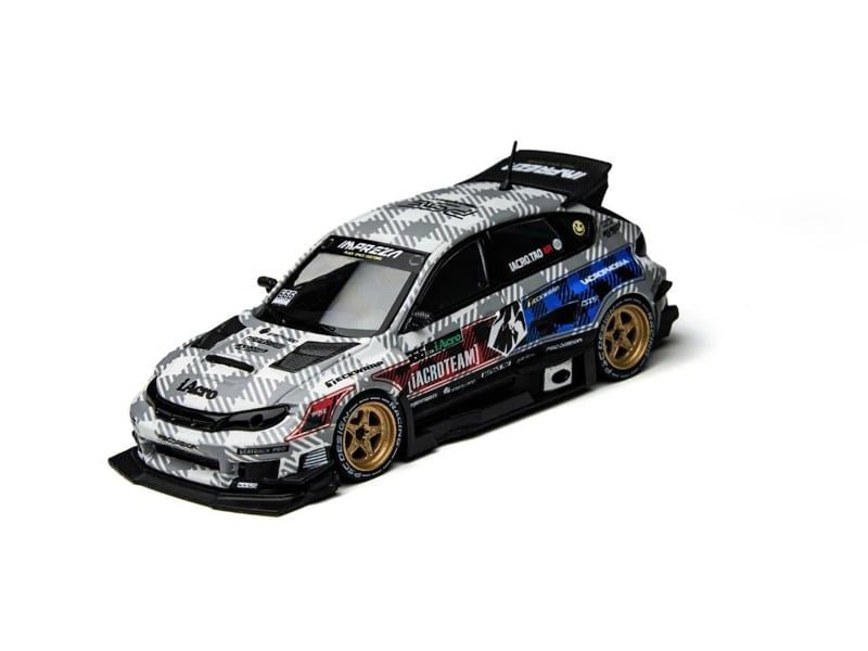  Mô hình xe Subaru Impreza “Raid” IAcro Collaboration tỉ lệ 1:64 Time micro x PSC Design TM648302 