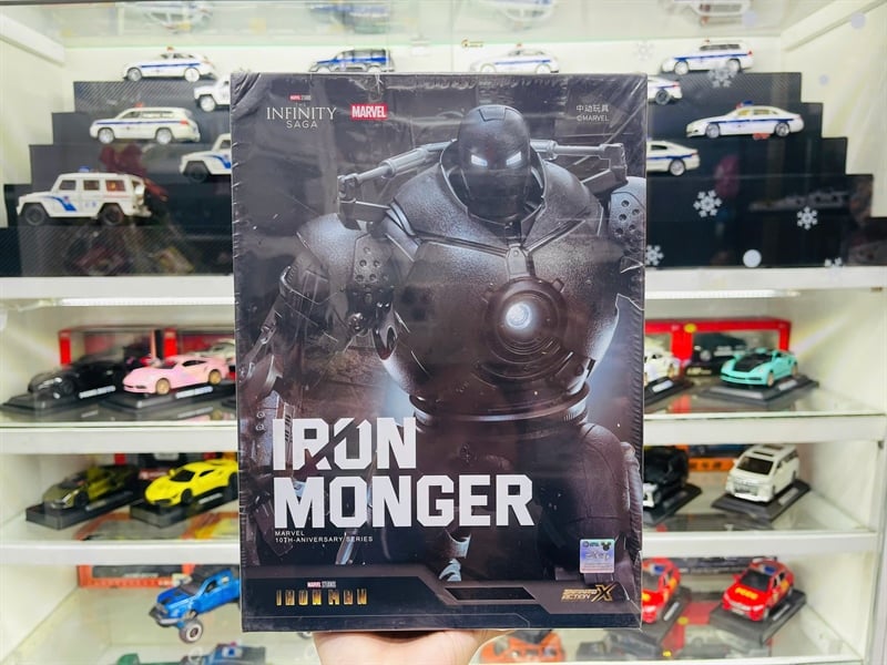  Mô hình nhân vật Marvel Iron man người sắt Iron Monger Iron man 1 SHF tỉ lệ 1:10 23CM ZD Toys FG262 