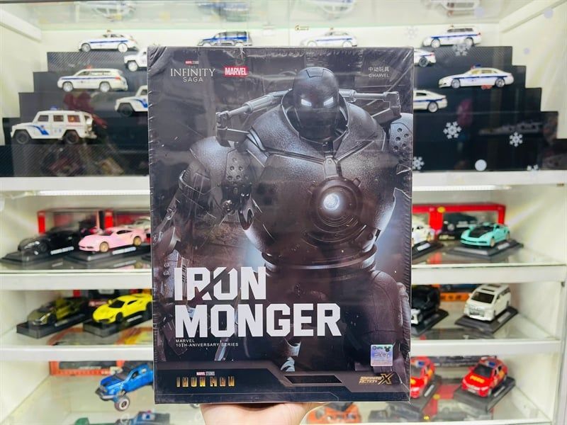  Mô hình nhân vật Marvel Iron man người sắt Iron Monger Iron man 1 SHF tỉ lệ 1:10 23CM ZD Toys FG262 
